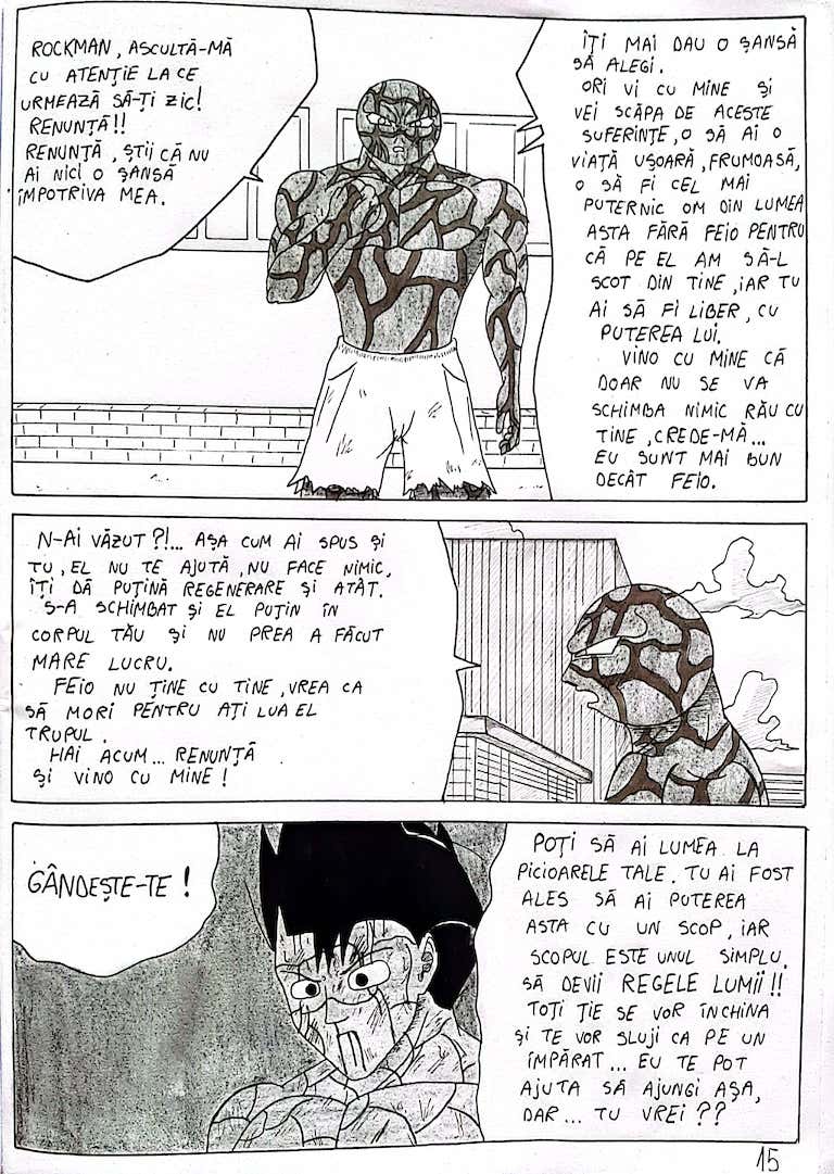 ROCKMAN - Apariția lui Feio - pagina 15