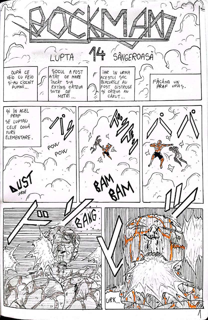 ROCKMAN - Lupta sângeroasă - pagina 1