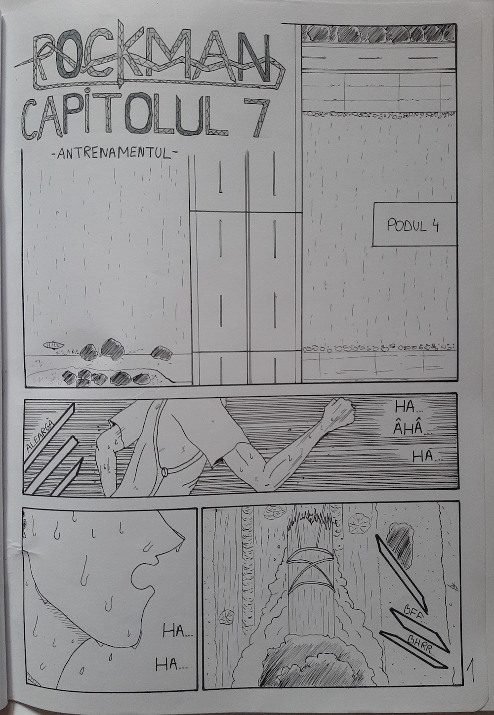 ROCKMAN - Antrenamentul - pagina 1